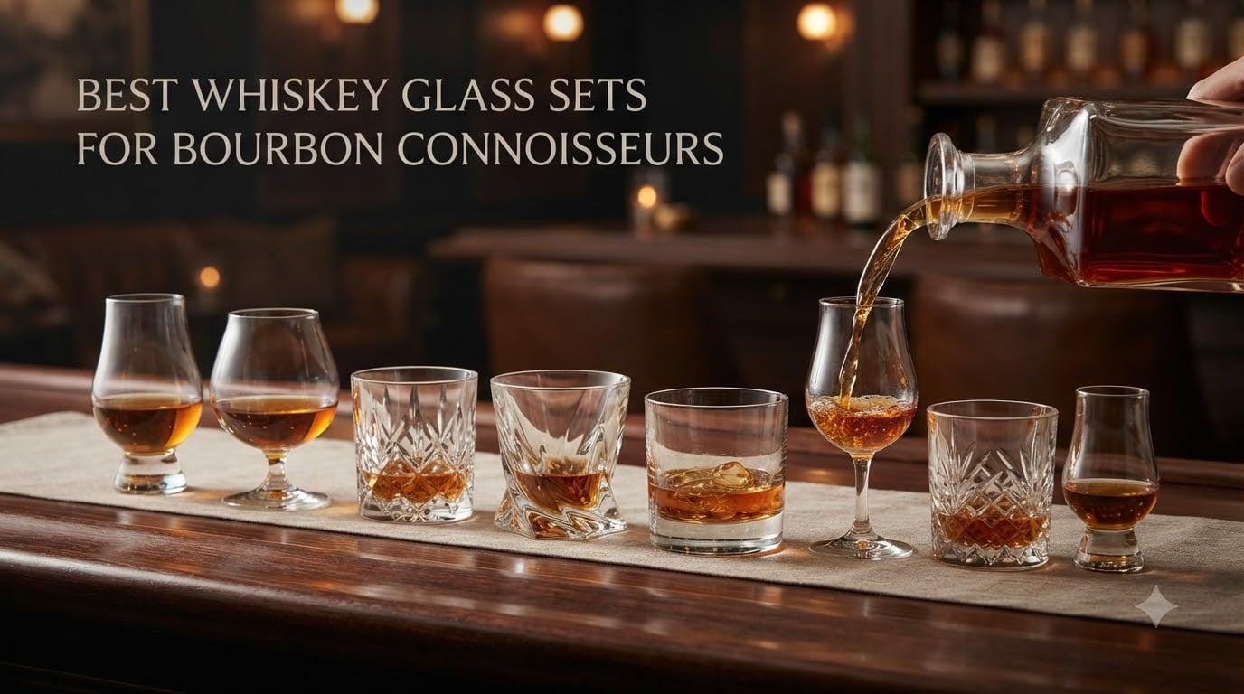 best whiskey glass sets for bourbon connoisseurs