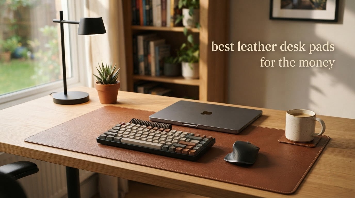 best leather desk pads for the money