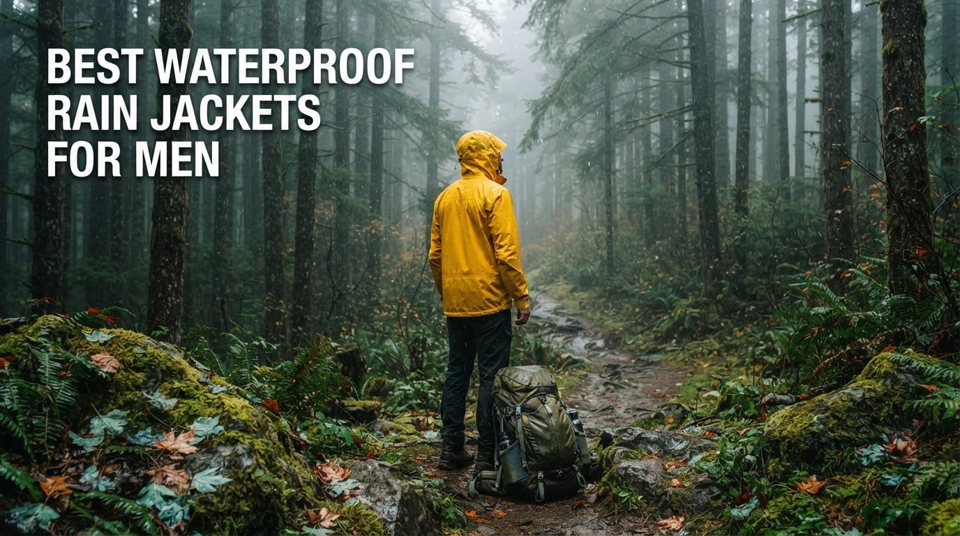 best waterproof rain jackets for men