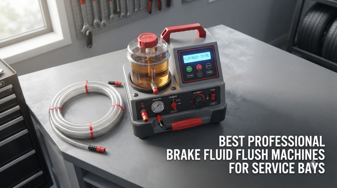 best professional brake fluid flush machines for service bays
