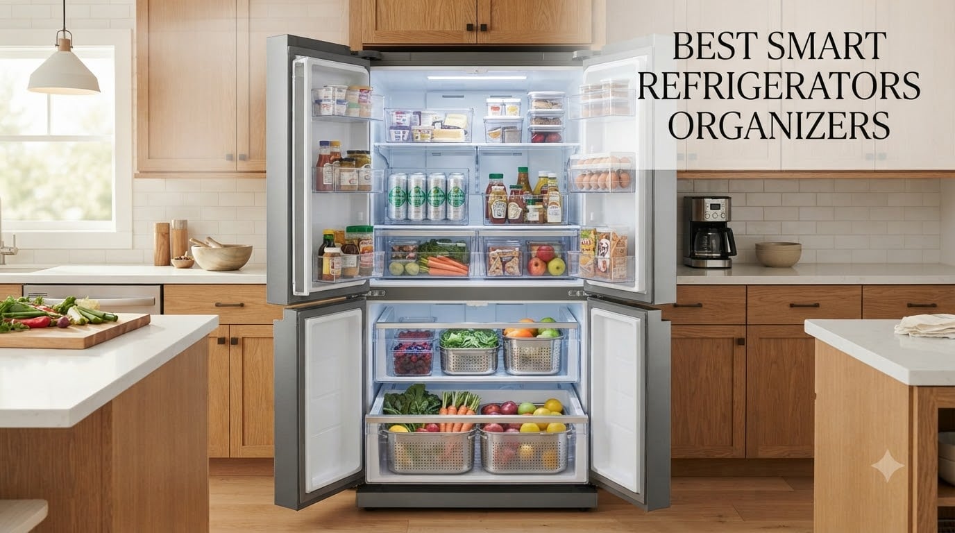 best smart refrigerators organizers