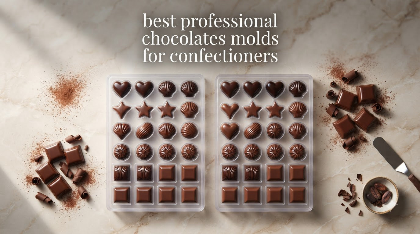 best professional chocolates molds for confectioners