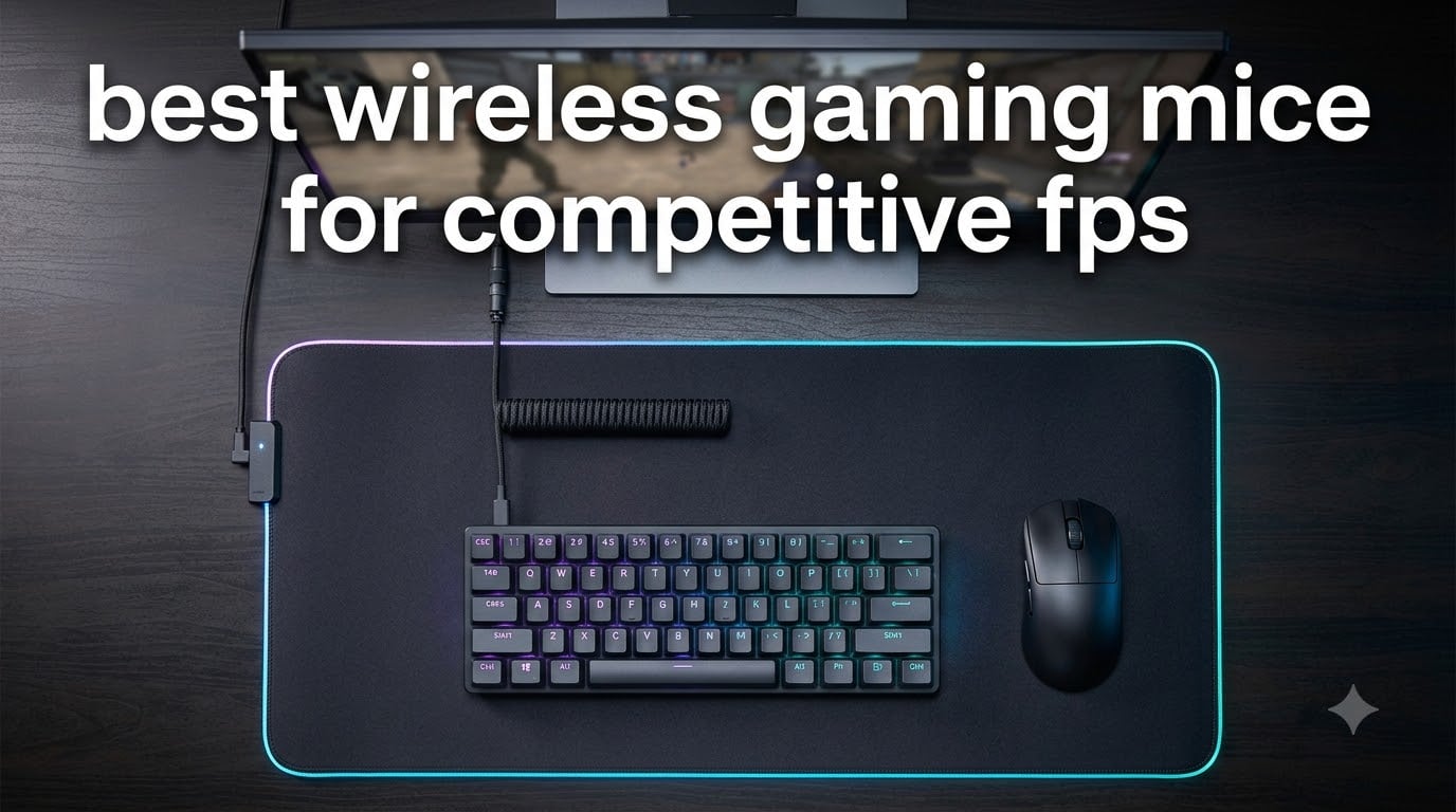 best wireless gaming mice for competitive fps
