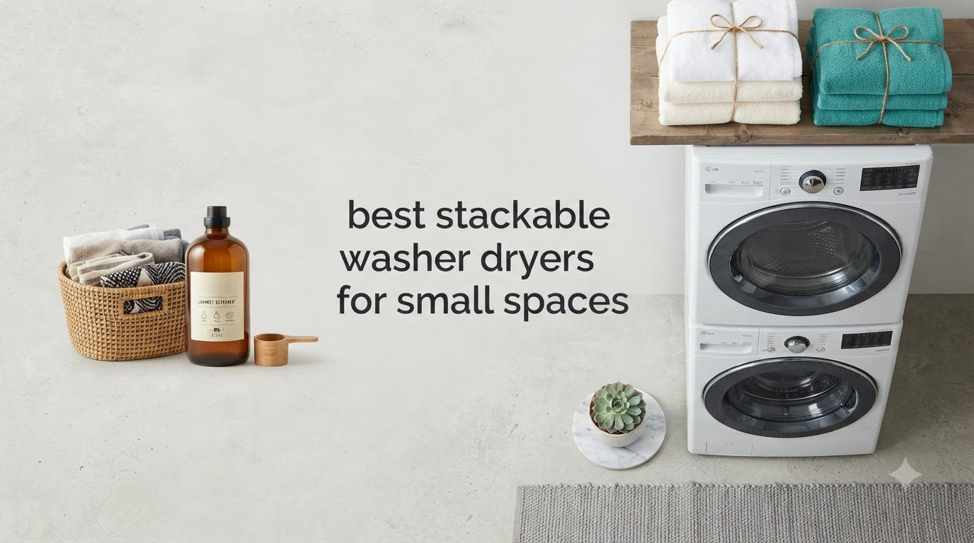 best stackable washer dryers for small spaces