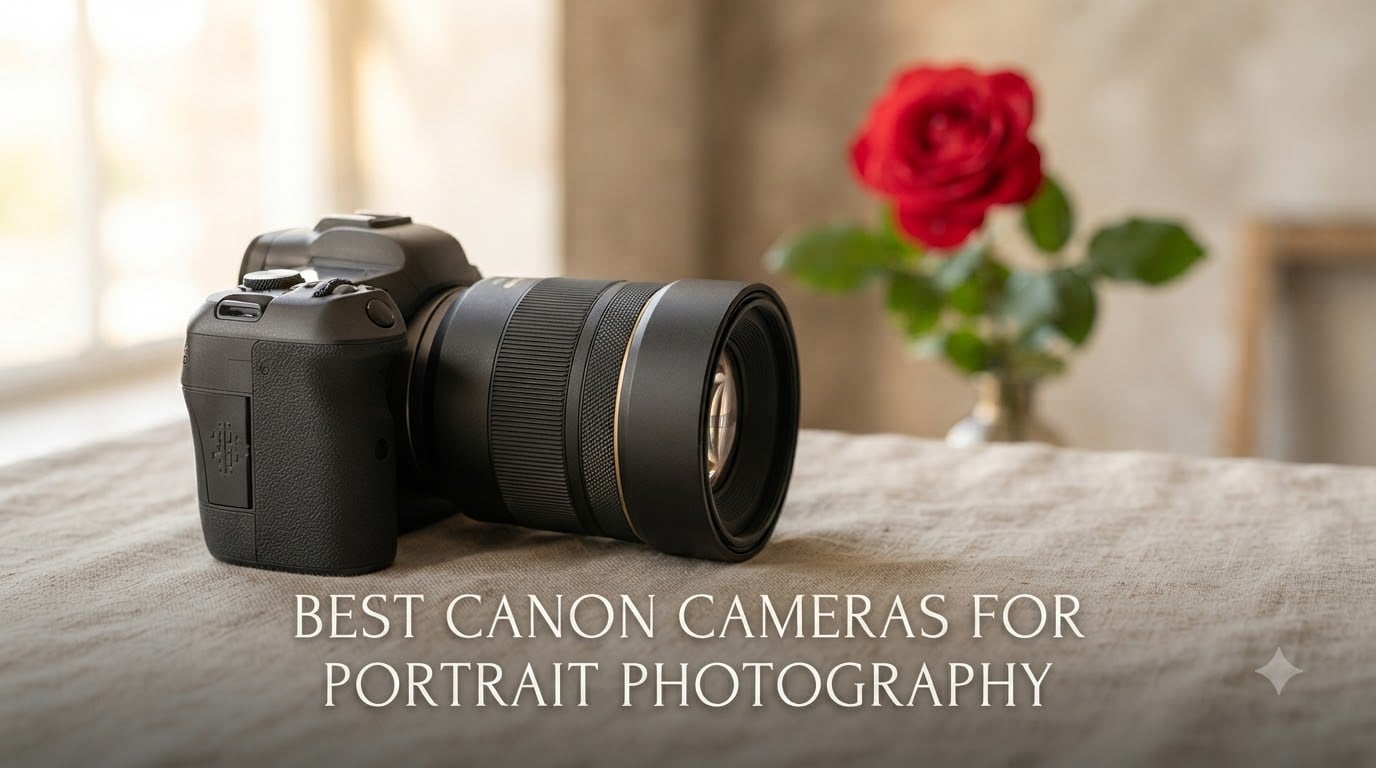 best canon cameras for portrait photography