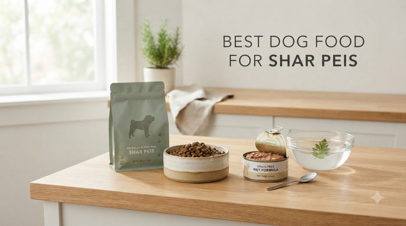 best dog food for shar peis
