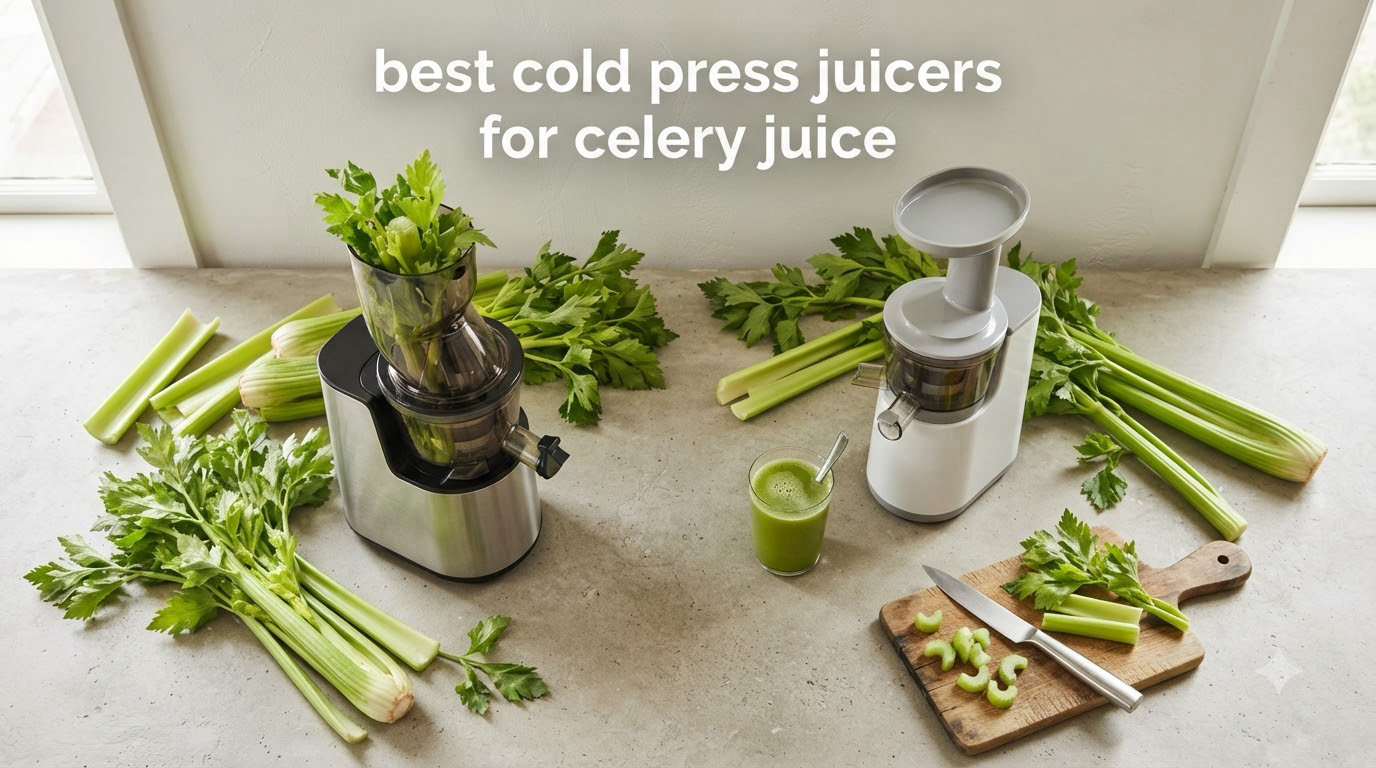 best cold press juicers for celery juice