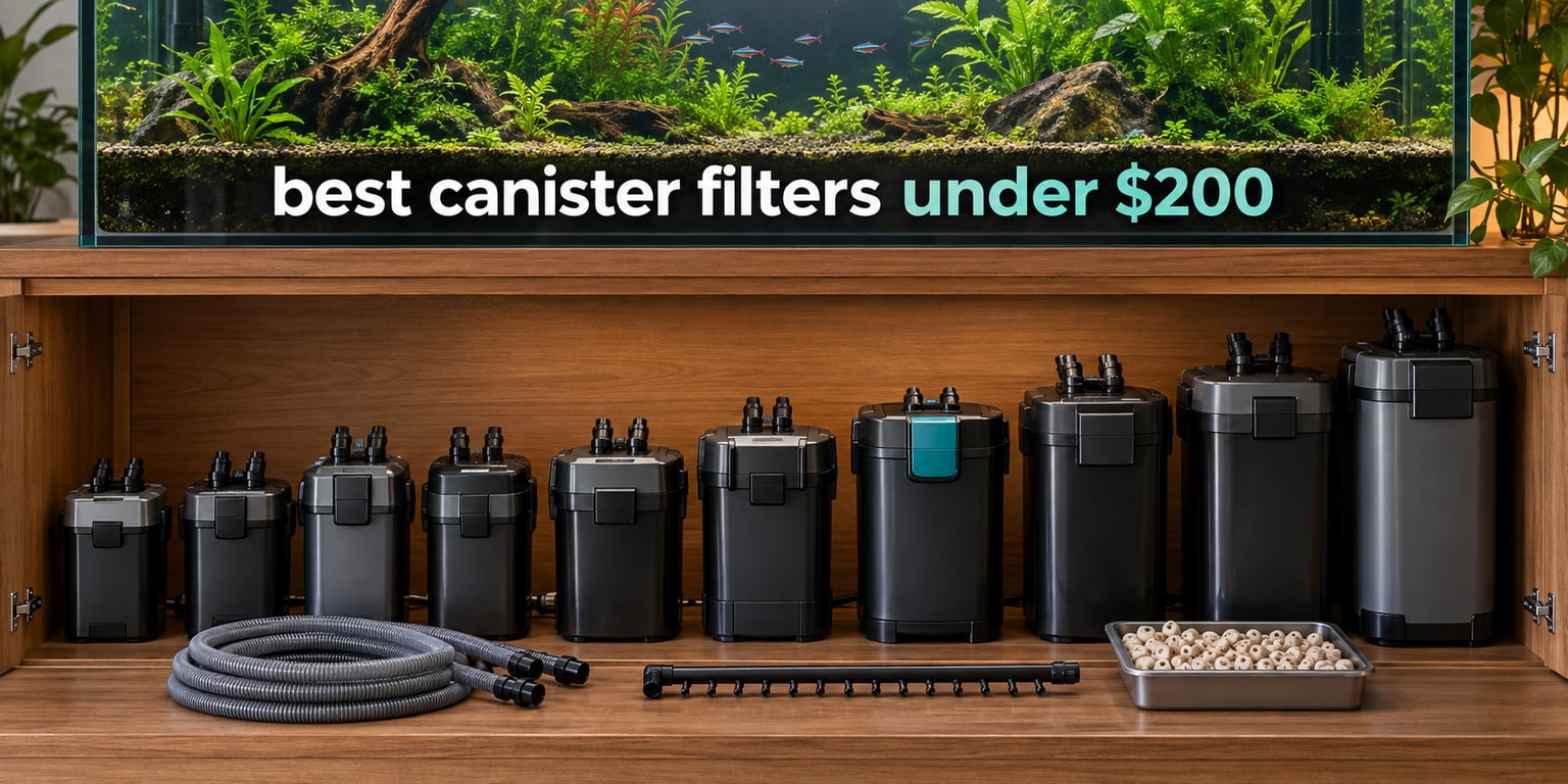best canister filters under $200