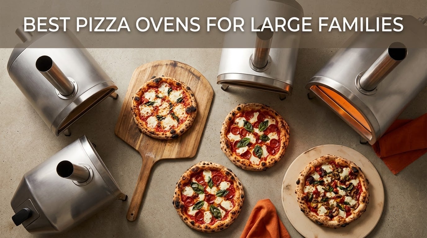 best pizza ovens for large families