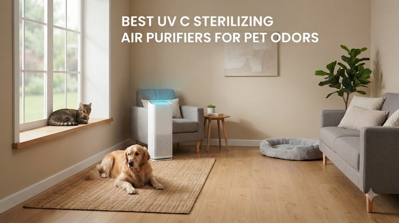 best uv c sterilizing air purifiers for pet odors