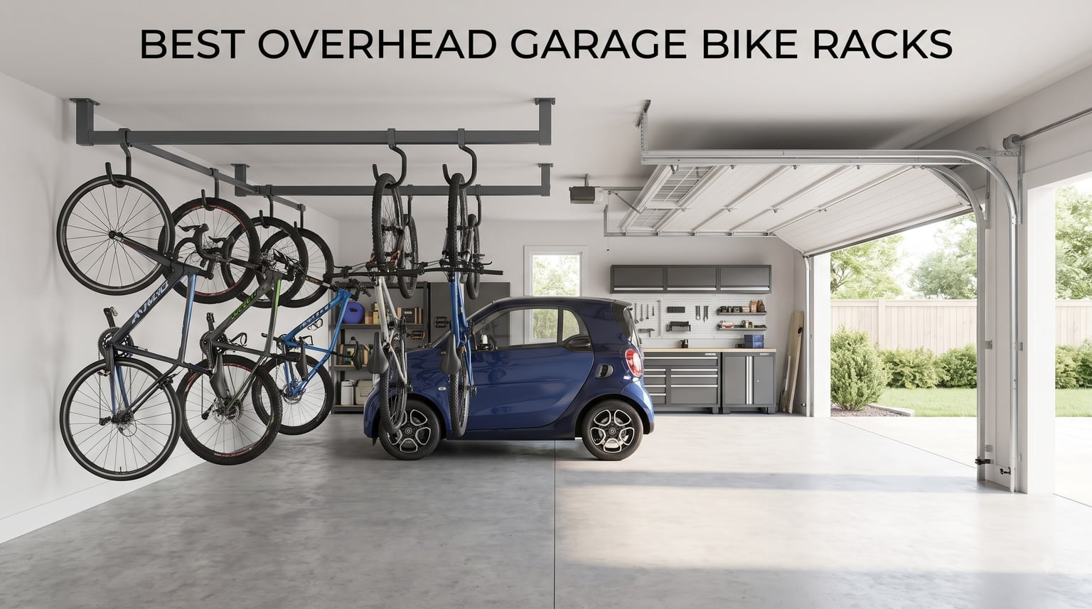 best overhead garage bike racks