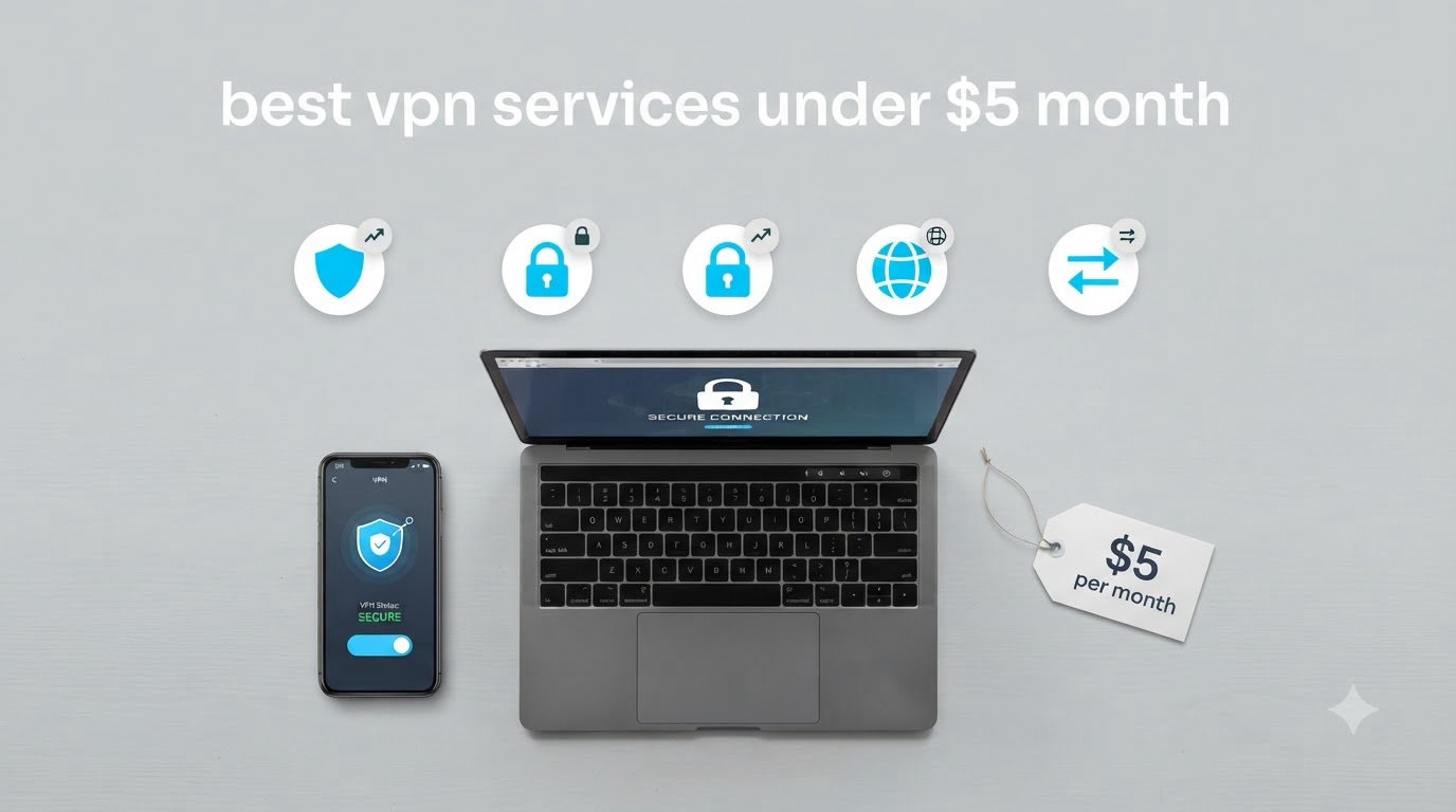 best vpn services under $5 month