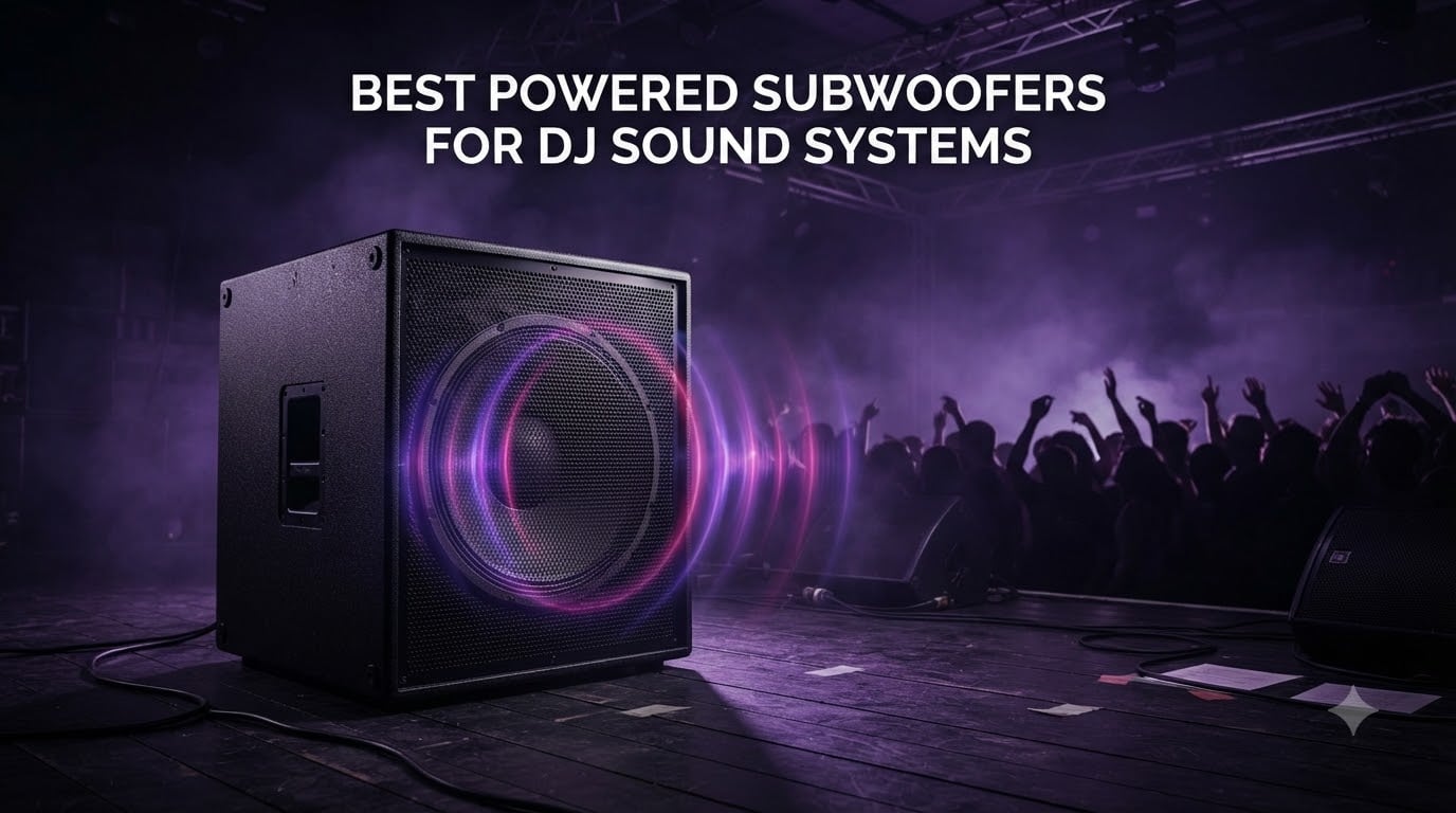 best powered subwoofers for dj sound systems