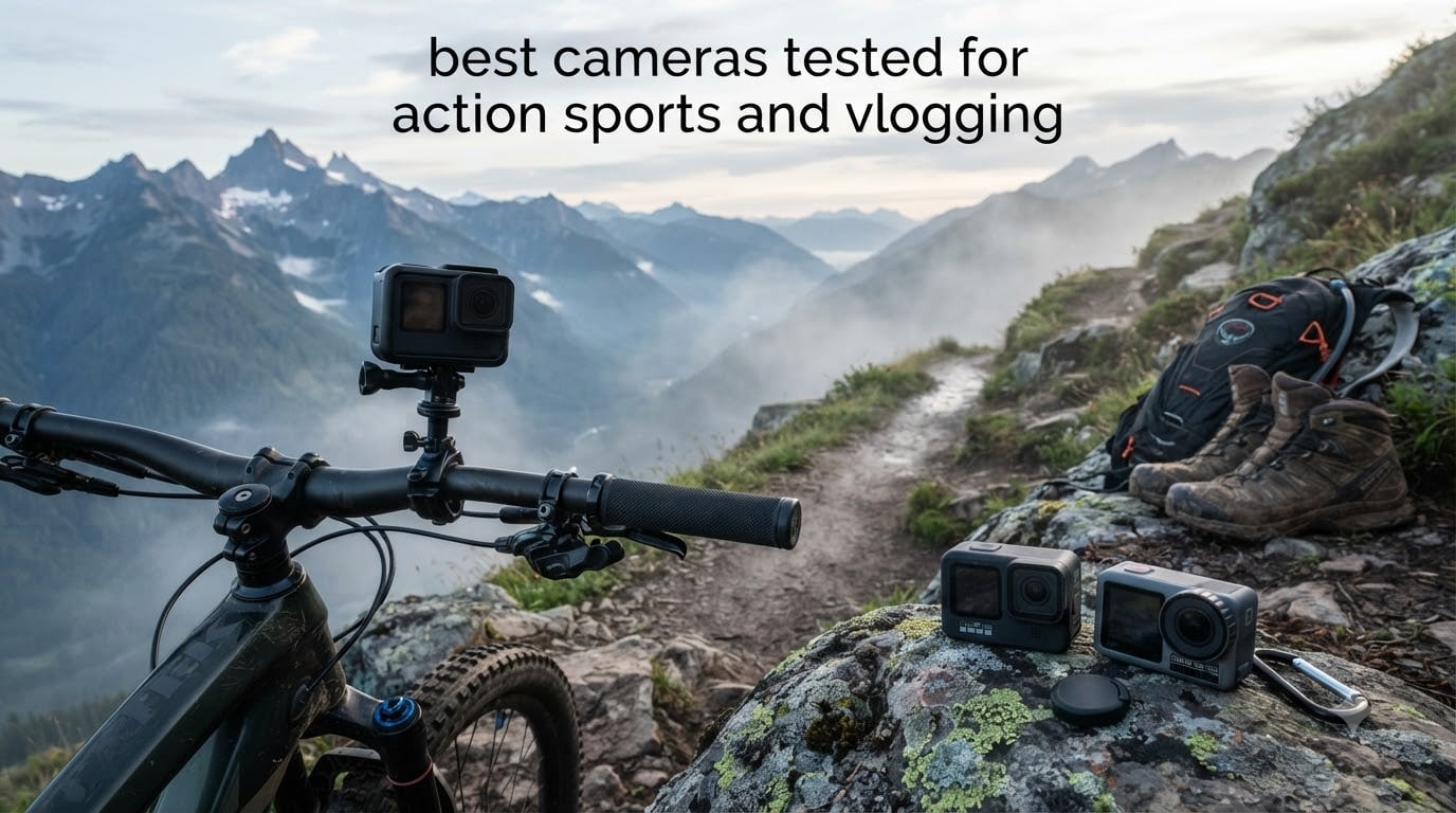 best cameras tested for action sports and vlogging