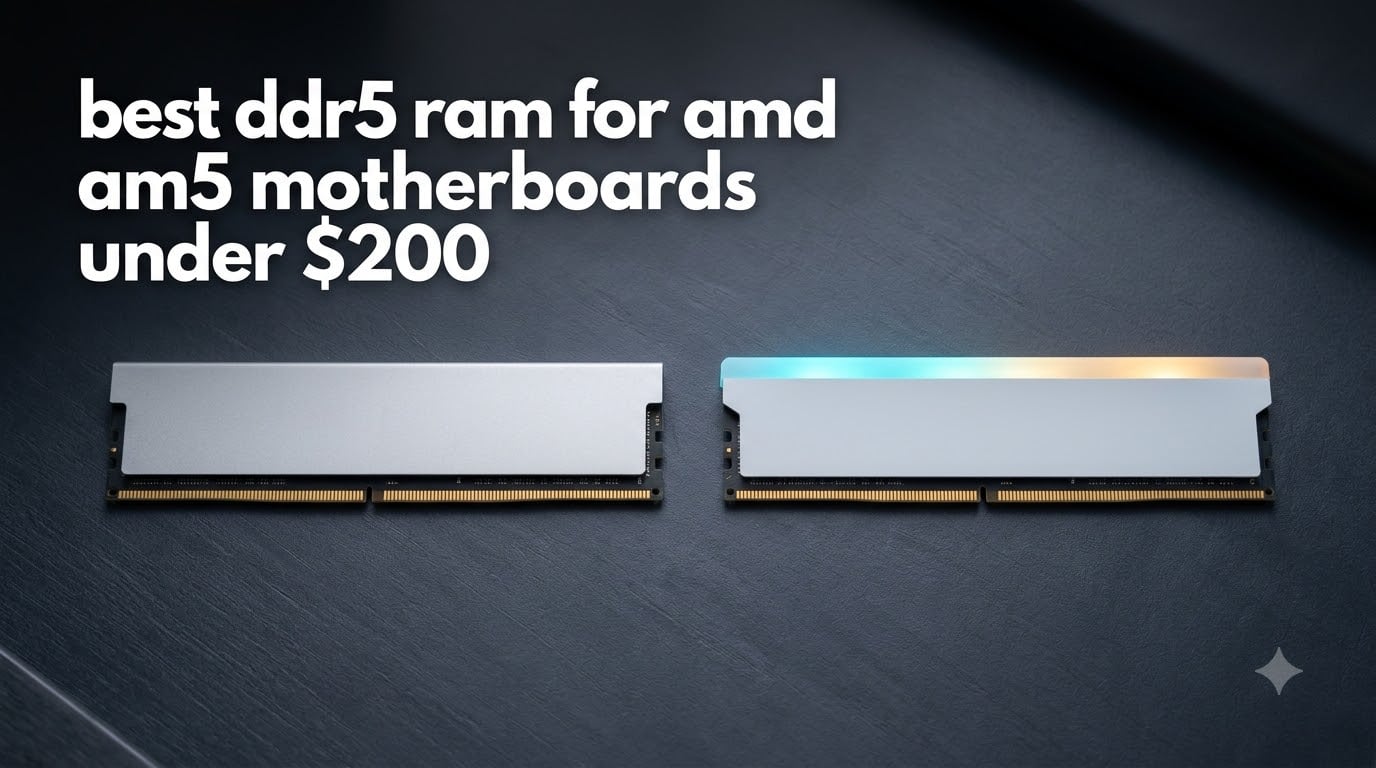 best ddr5 ram for amd am5 motherboards under $200