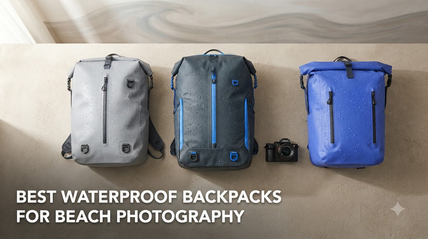 best waterproof backpacks for beach photography