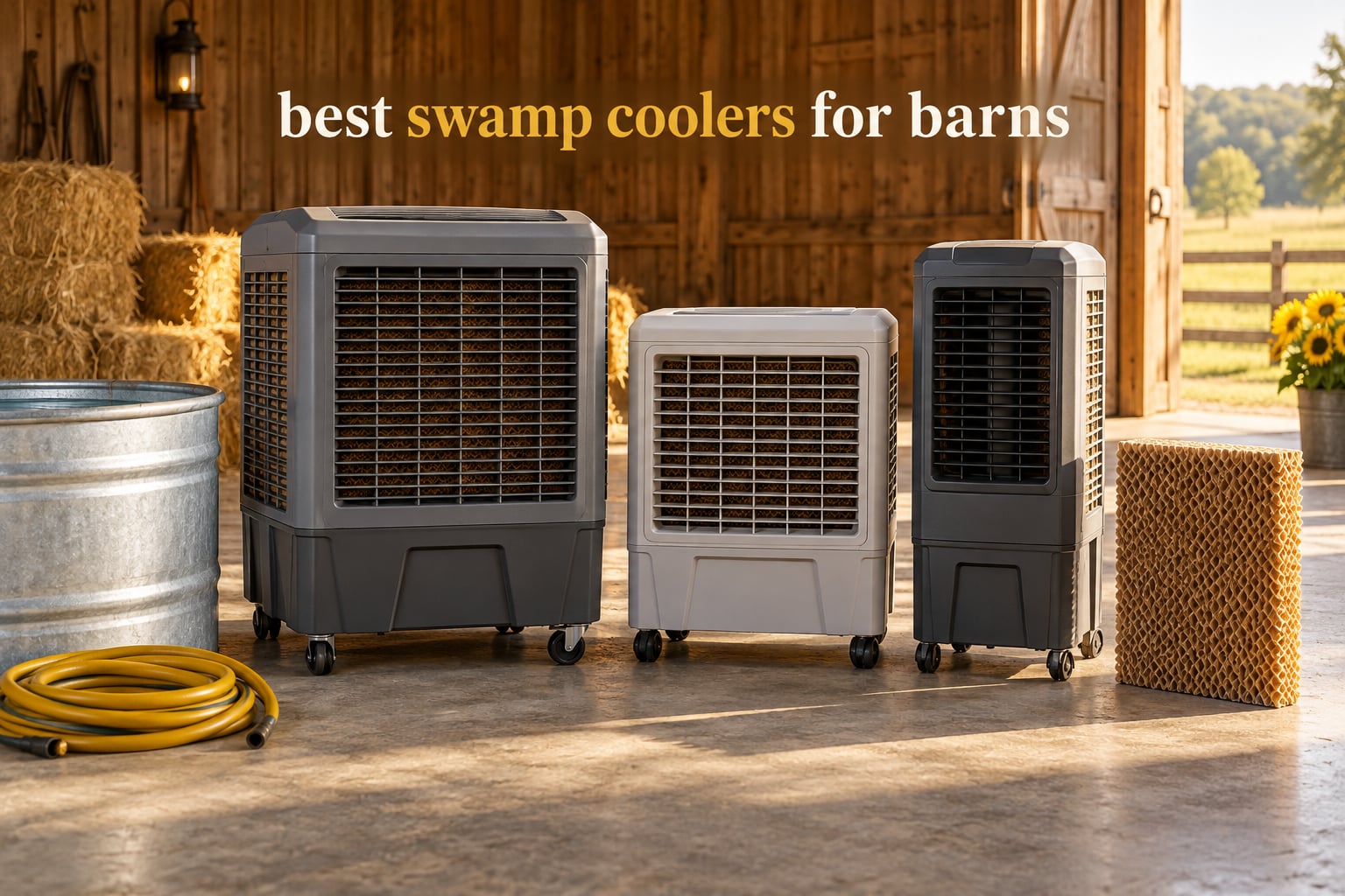 best swamp coolers for barns