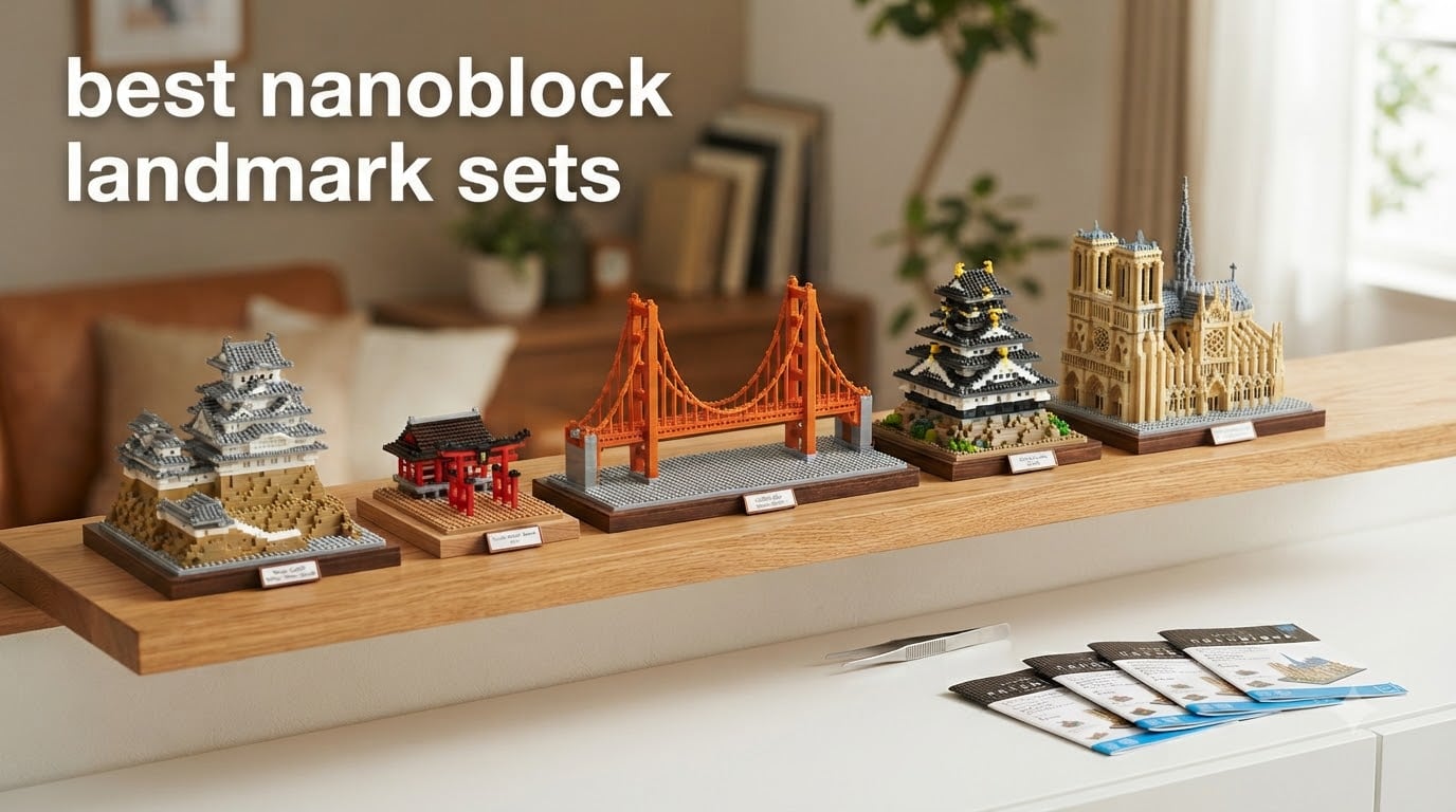 best nanoblock landmark sets