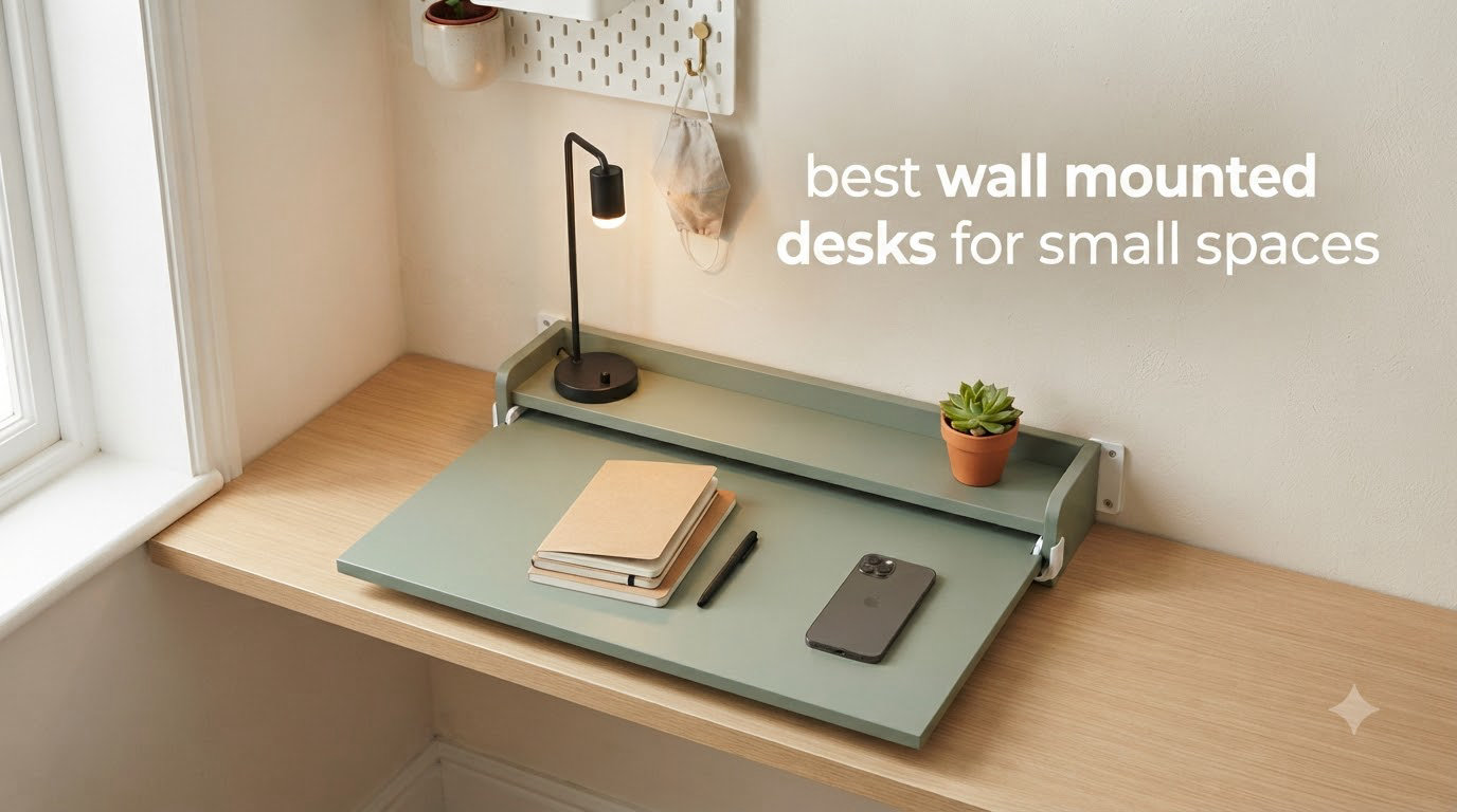 best wall mounted desks for small spaces