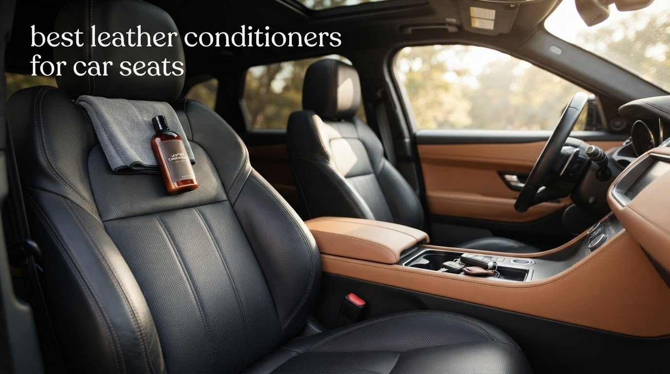 best leather conditioners for car seats