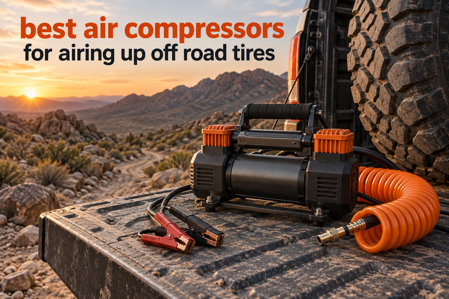 best air compressors for airing up off road tires