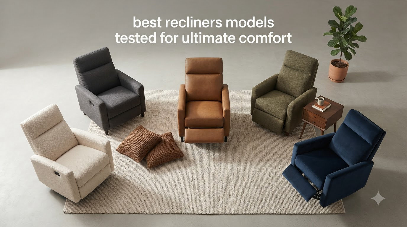 best recliners models tested for ultimate comfort