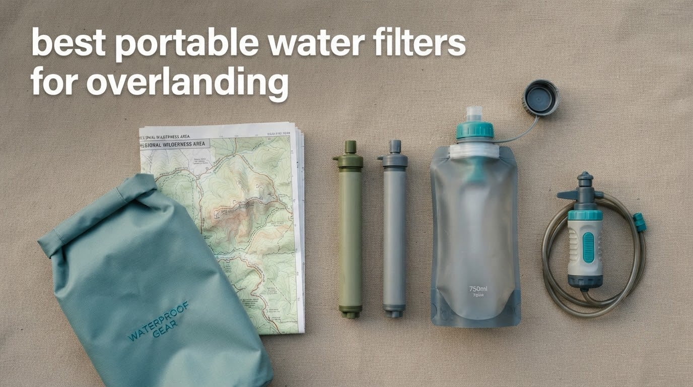 best portable water filters for overlanding