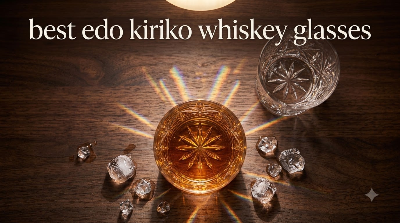 best edo kiriko whiskey glasses