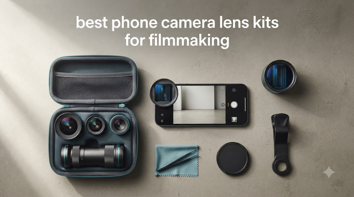 best phone camera lens kits for filmmaking