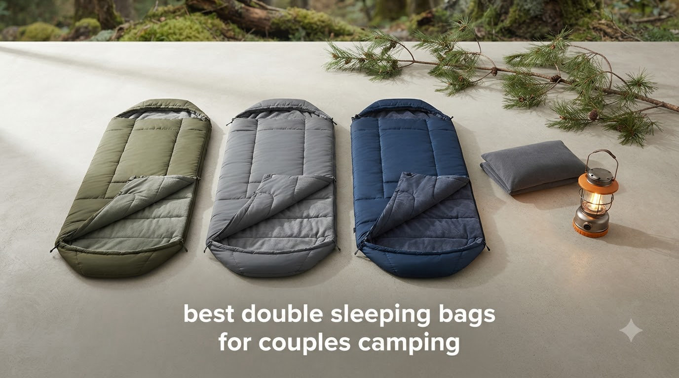 best double sleeping bags for couples camping