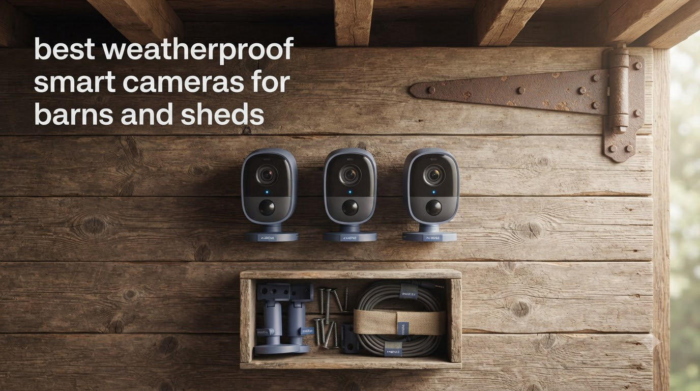 best weatherproof smart cameras for barns and sheds