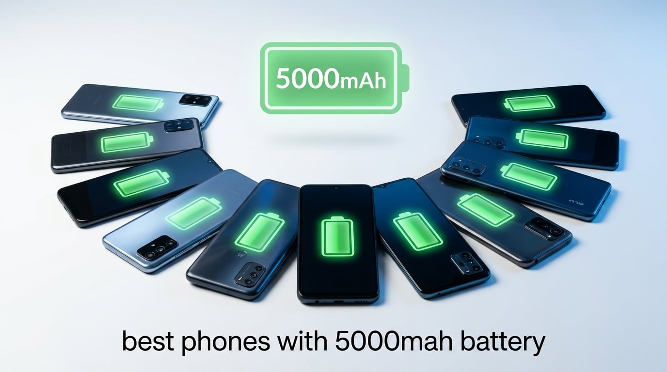 best phones with 5000mah battery