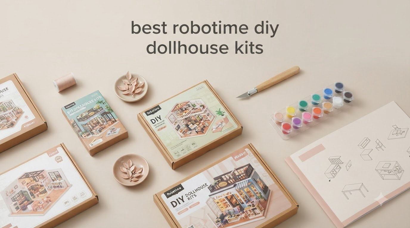 best robotime diy dollhouse kits