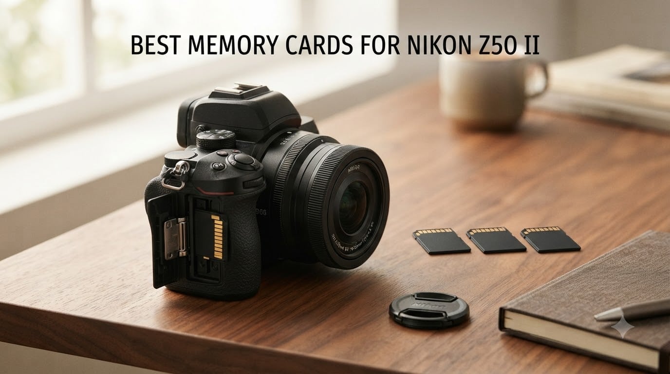 best memory cards for nikon z50 ii