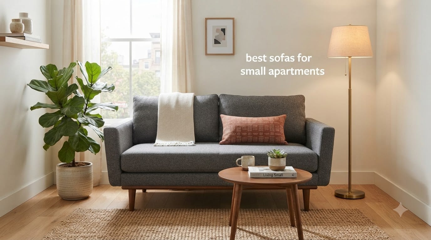 best sofas for small apartments