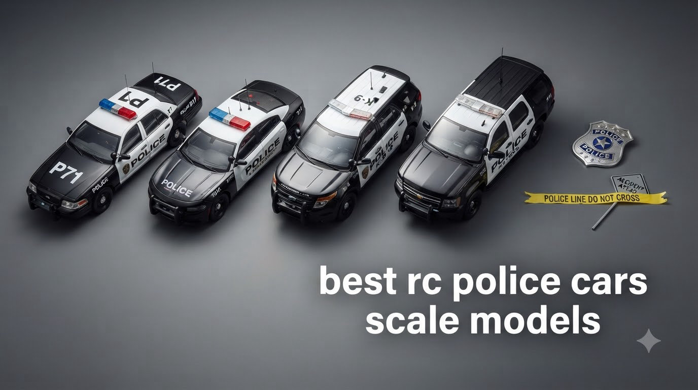 best rc police cars scale models