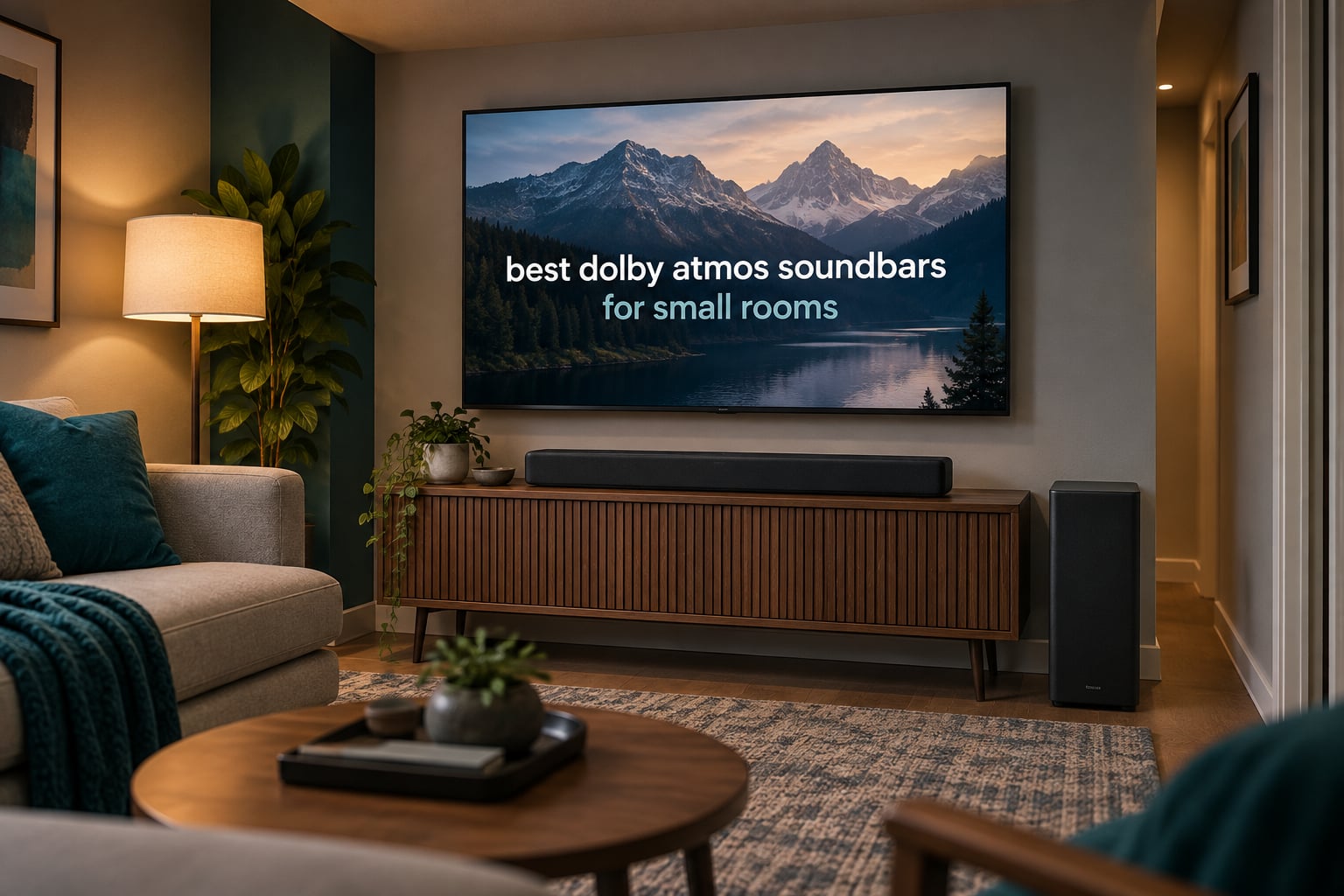 best dolby atmos soundbars for small rooms
