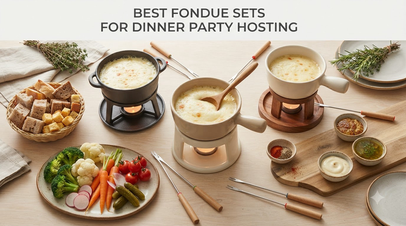 best fondue sets for dinner party hosting