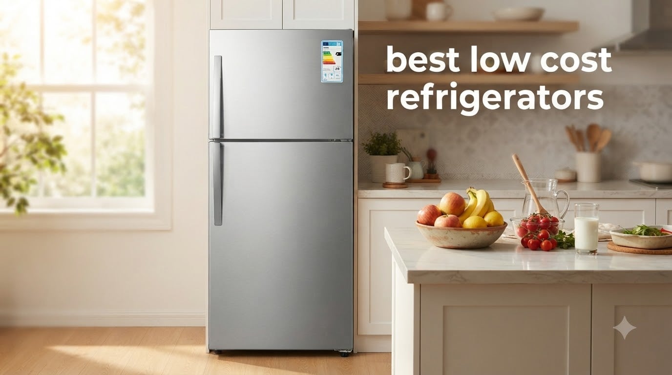 best low cost refrigerators