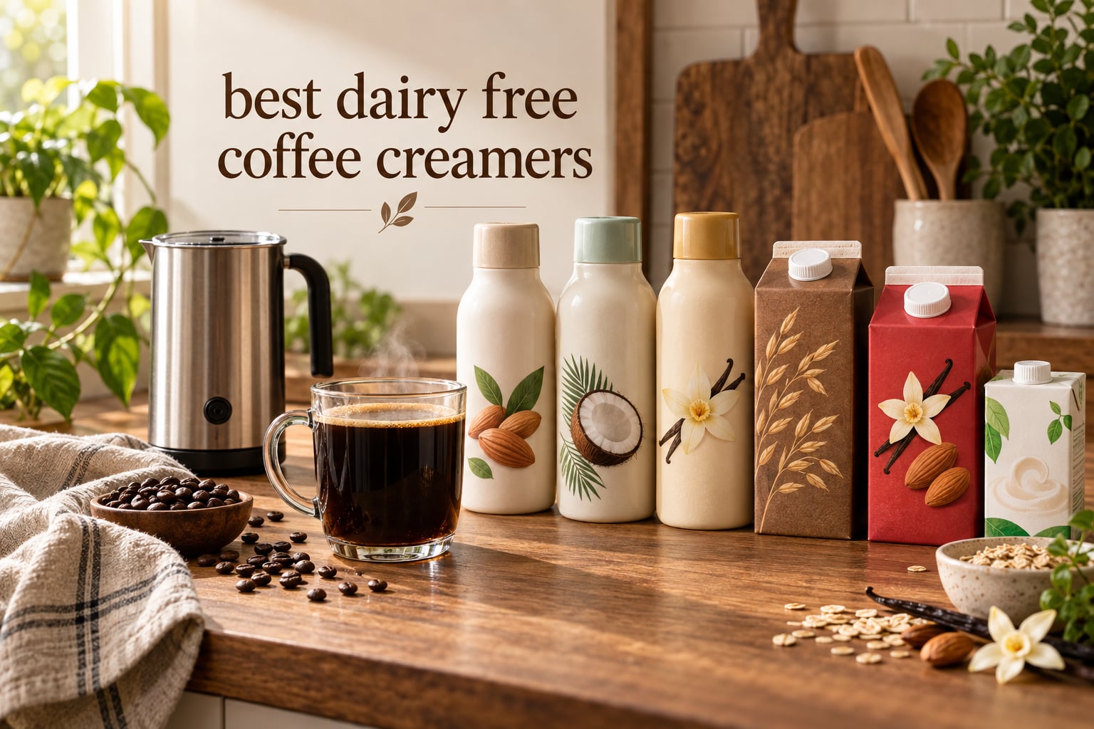 best dairy free coffee creamers