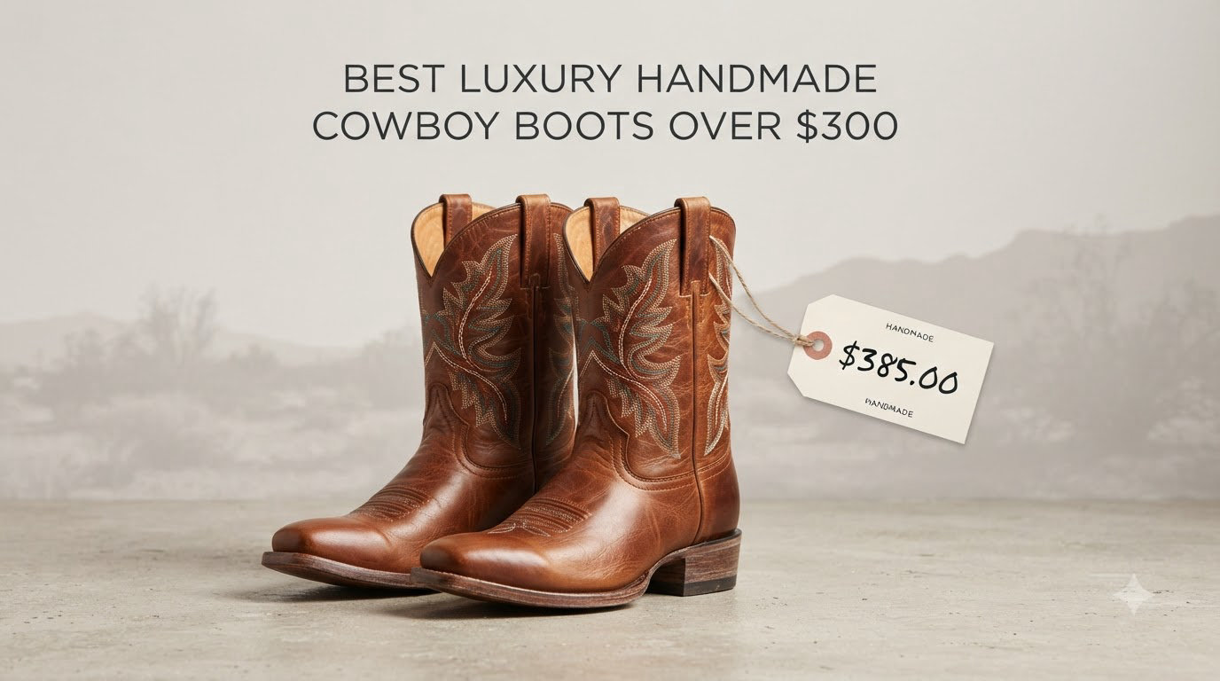 best luxury handmade cowboy boots over $300