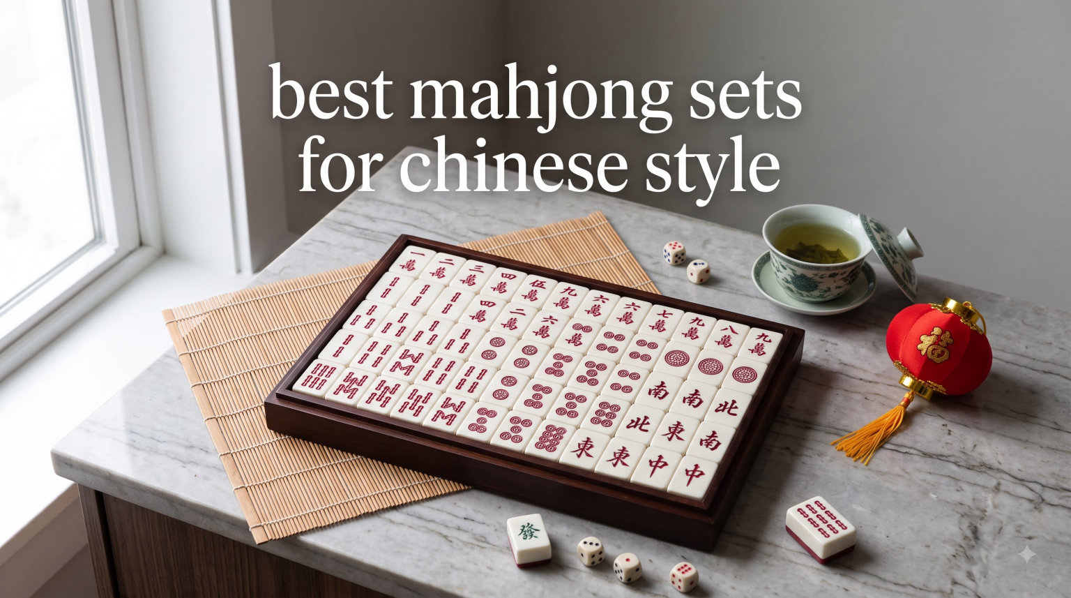 best mahjong sets for chinese style