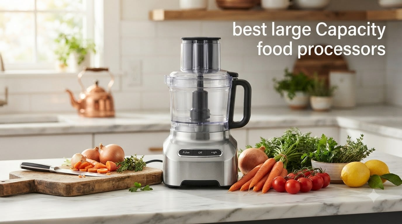 best large capacity food processors