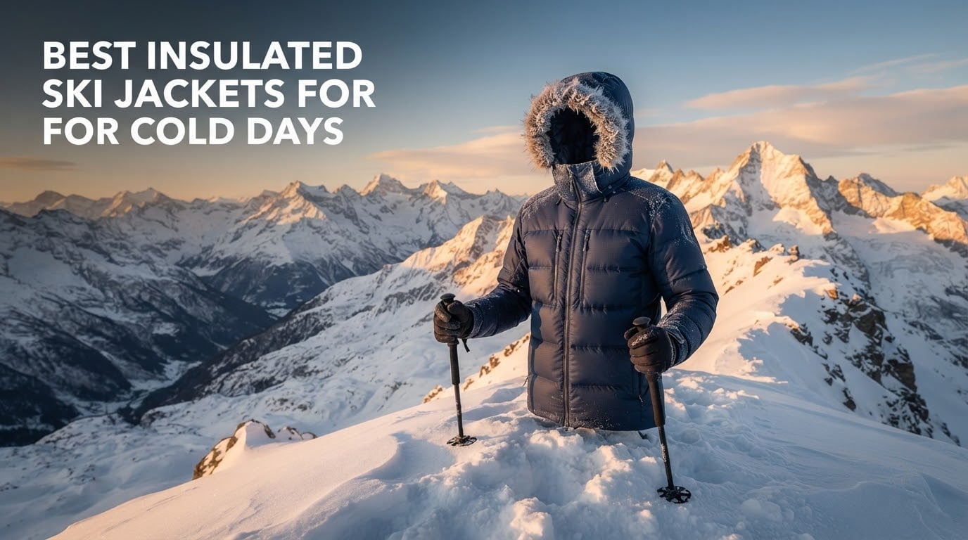best insulated ski jackets for cold days