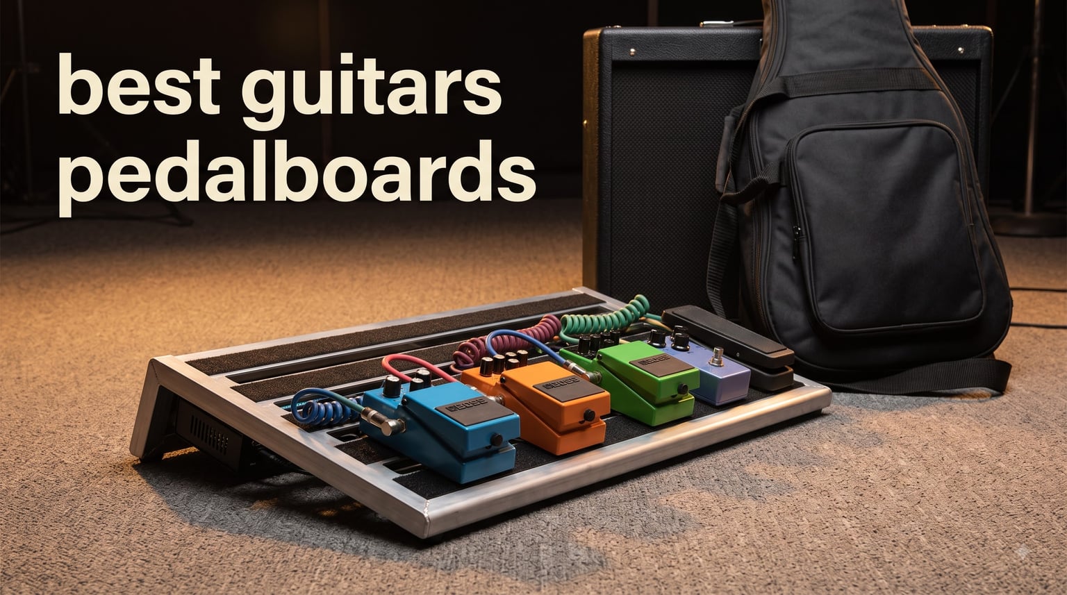 best guitars pedalboards