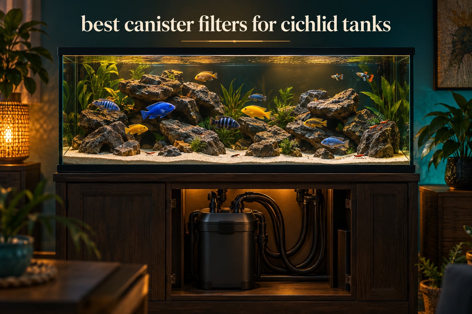 best canister filters for cichlid tanks
