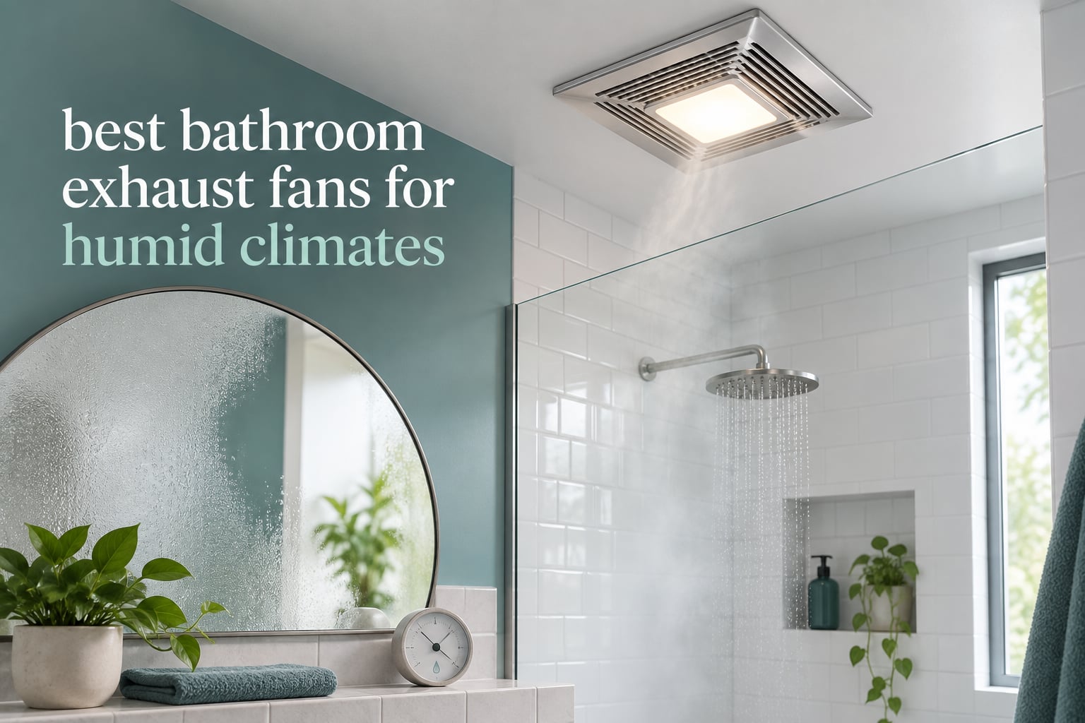 best bathroom exhaust fans for humid climates