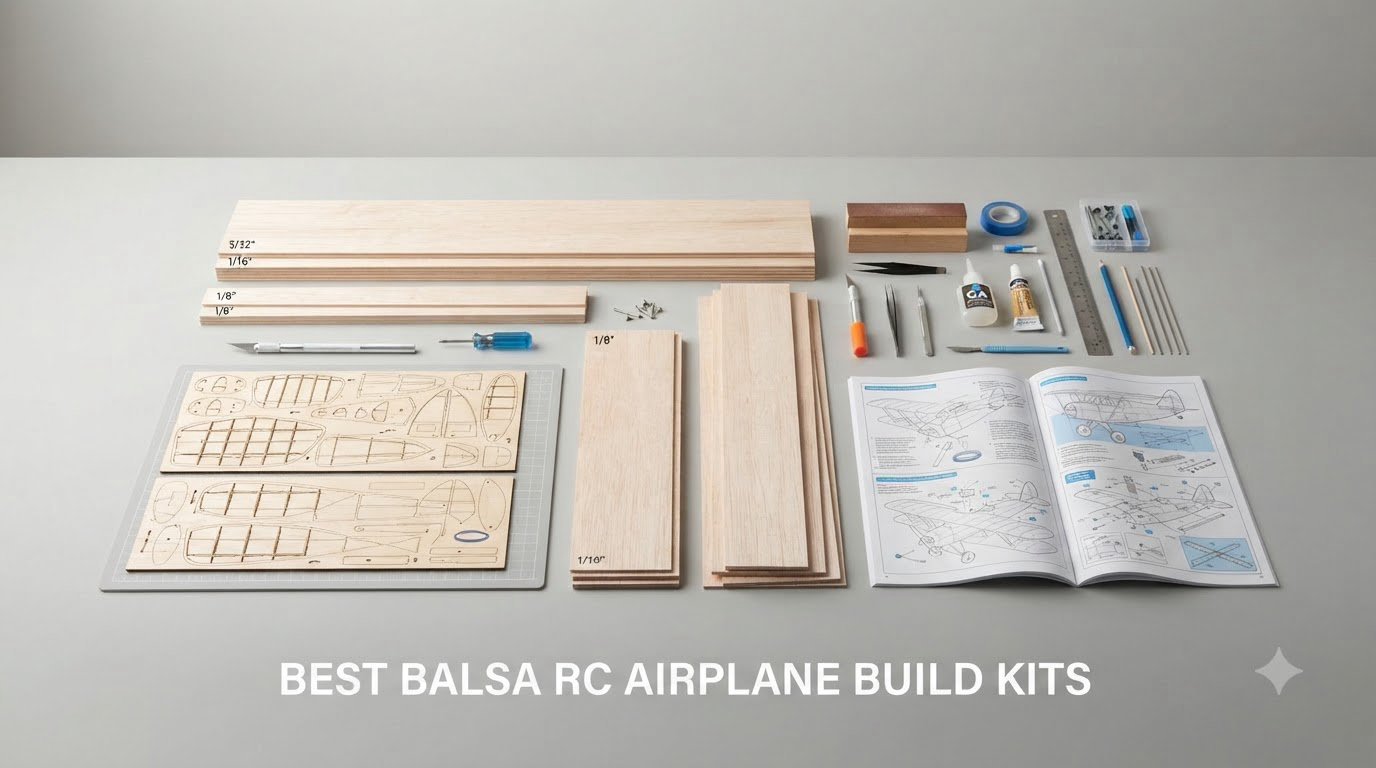 best balsa rc airplane build kits