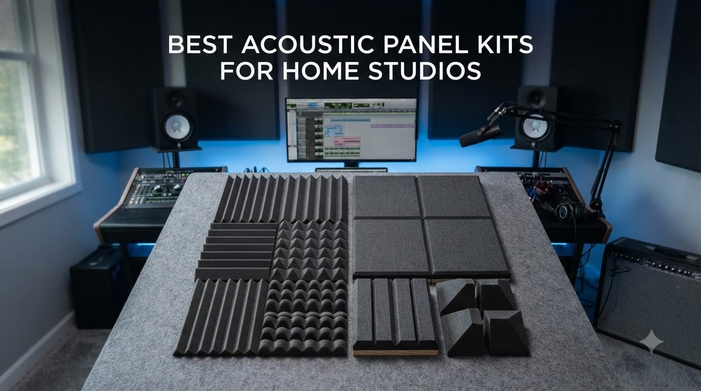 best acoustic panel kits for home studios