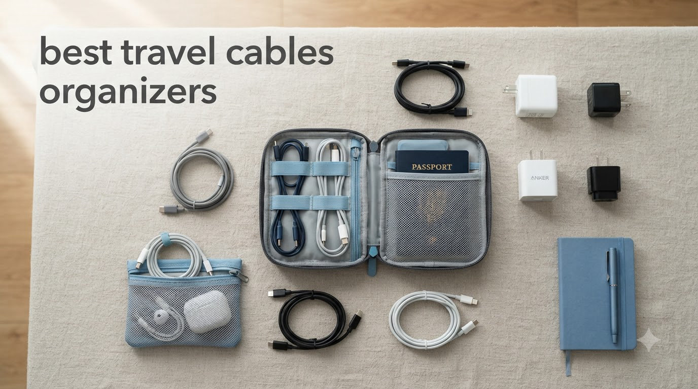 best travel cables organizers